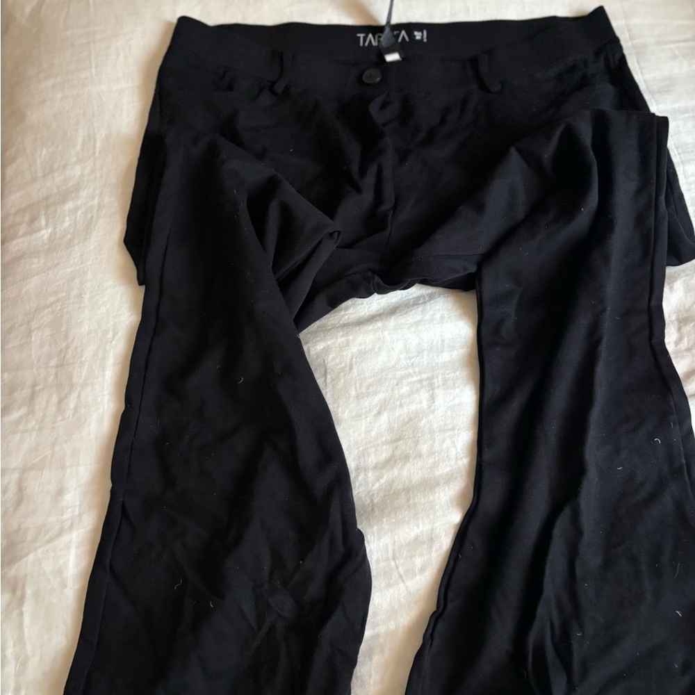 Elegant Black Boot Cut Pants for Women